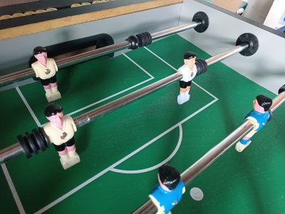 Spielfiguren nahaufnahme - neuer Spieler rechts